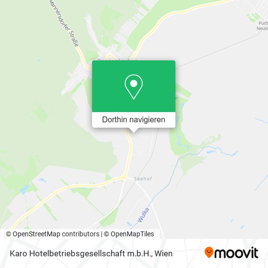 Karo Hotelbetriebsgesellschaft m.b.H. Karte