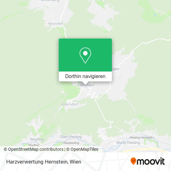 Harzverwertung Hernstein Karte
