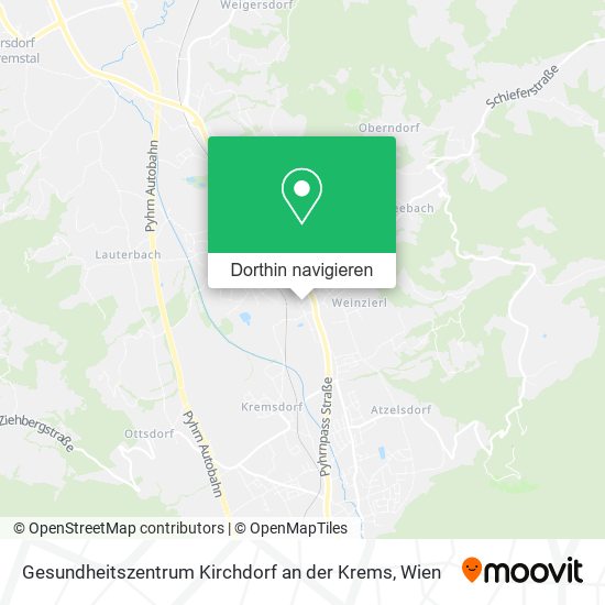 Gesundheitszentrum Kirchdorf an der Krems Karte