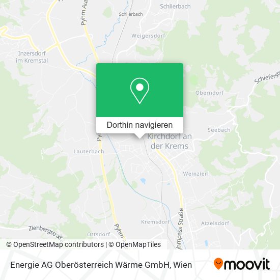 Energie AG Oberösterreich Wärme GmbH Karte
