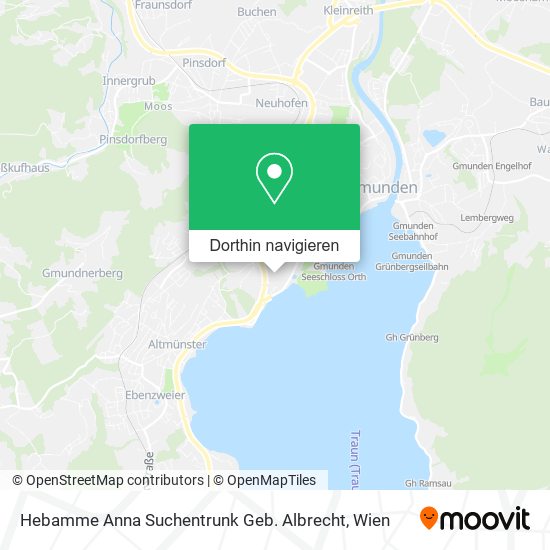 Hebamme Anna Suchentrunk Geb. Albrecht Karte
