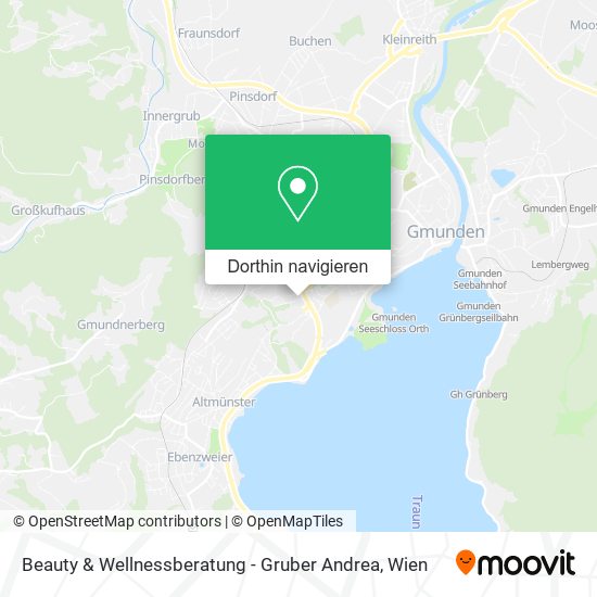 Beauty & Wellnessberatung - Gruber Andrea Karte