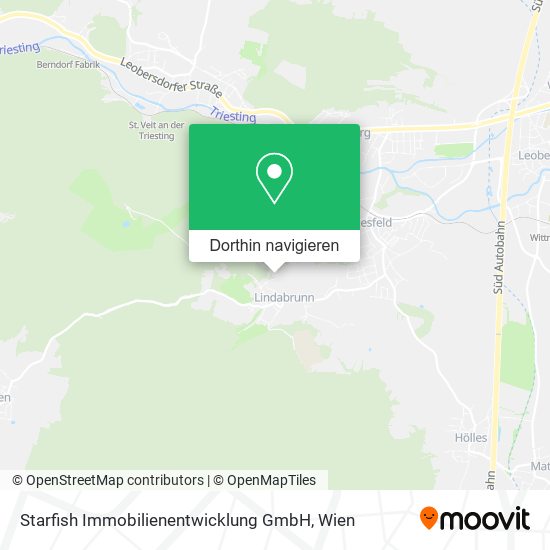 Starfish Immobilienentwicklung GmbH Karte