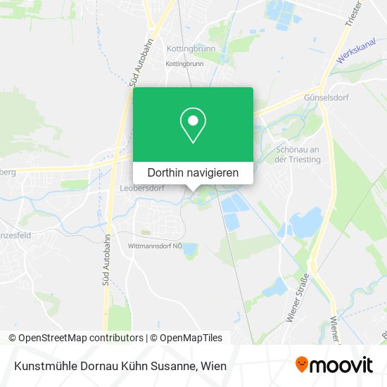 Kunstmühle Dornau Kühn Susanne Karte