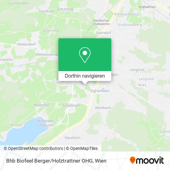 Bhb Biofeel Berger / Holztrattner OHG Karte