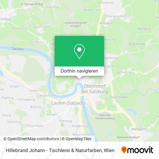 Hillebrand Johann - Tischlerei & Naturfarben Karte
