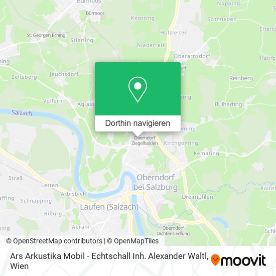 Ars Arkustika Mobil - Echtschall Inh. Alexander Waltl Karte