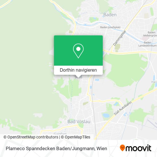 Plameco Spanndecken Baden / Jungmann Karte