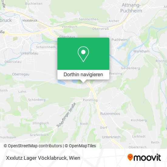 Xxxlutz Lager Vöcklabruck Karte