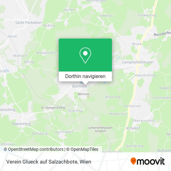 Verein Glueck auf Salzachbote Karte