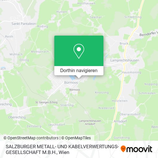 SALZBURGER METALL- UND KABELVERWERTUNGS-GESELLSCHAFT M.B.H. Karte