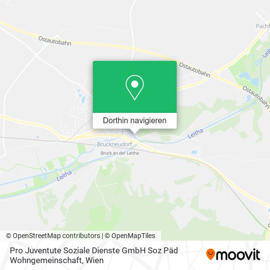 Pro Juventute Soziale Dienste GmbH Soz Päd Wohngemeinschaft Karte