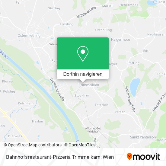 Bahnhofsrestaurant-Pizzeria Trimmelkam Karte