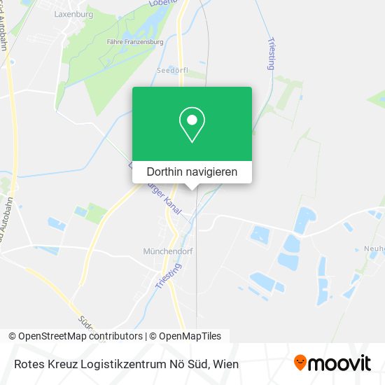 Rotes Kreuz Logistikzentrum Nö Süd Karte