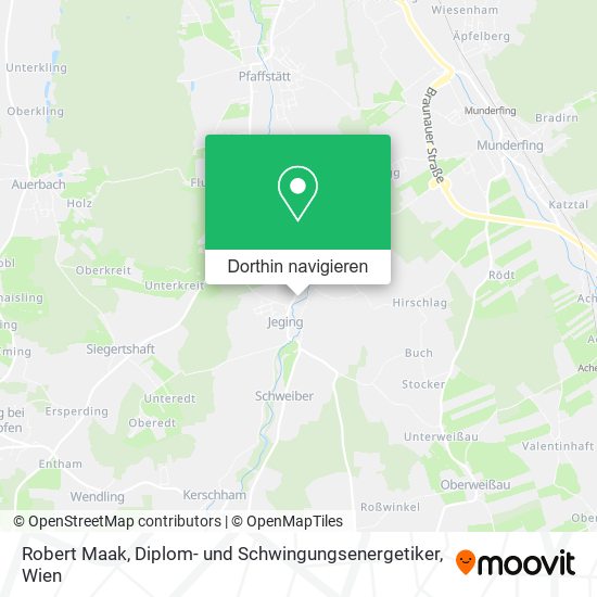 Robert Maak, Diplom- und Schwingungsenergetiker Karte