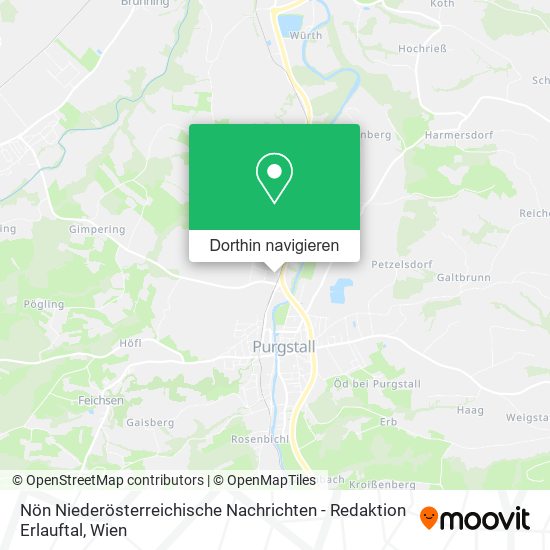 Nön Niederösterreichische Nachrichten - Redaktion Erlauftal Karte