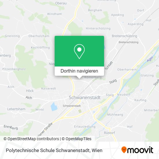 Polytechnische Schule Schwanenstadt Karte