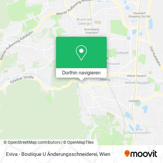 Eviva - Boutique U Änderungsschneiderei Karte