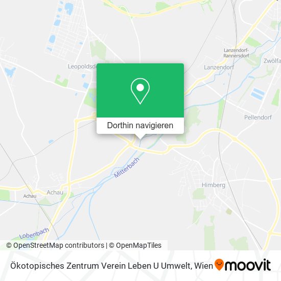 Ökotopisches Zentrum Verein Leben U Umwelt Karte