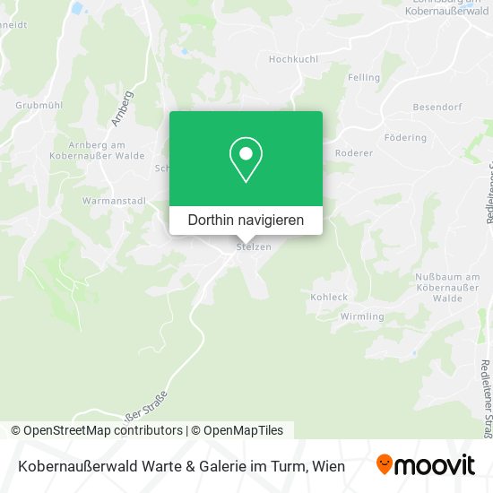 Kobernaußerwald Warte & Galerie im Turm Karte