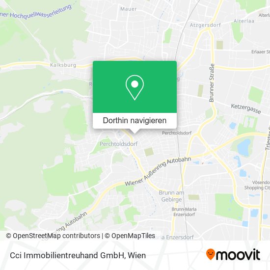 Cci Immobilientreuhand GmbH Karte