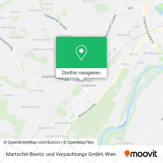 Martschin Besitz- und Verpachtungs GmbH Karte
