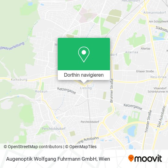Augenoptik Wolfgang Fuhrmann GmbH Karte