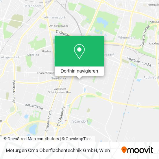 Meturgen Cma Oberflächentechnik GmbH Karte