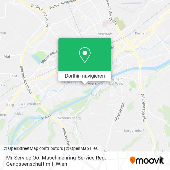 Mr-Service Oö. Maschinenring-Service Reg. Genossenschaft mit Karte