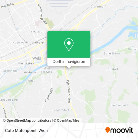 Cafe Matchpoint Karte