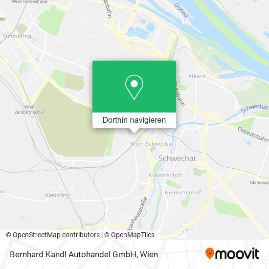 Bernhard Kandl Autohandel GmbH Karte