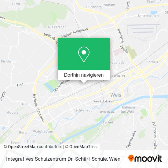 Integratives Schulzentrum Dr.-Schärf-Schule Karte
