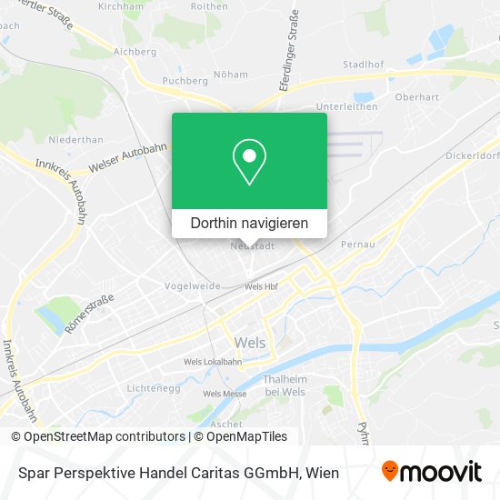 Spar Perspektive Handel Caritas GGmbH Karte
