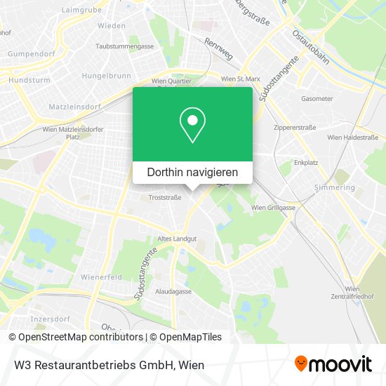 W3 Restaurantbetriebs GmbH Karte