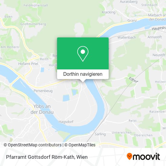 Pfarramt Gottsdorf Röm-Kath Karte