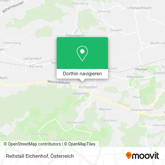 Reitstall Eichenhof Karte