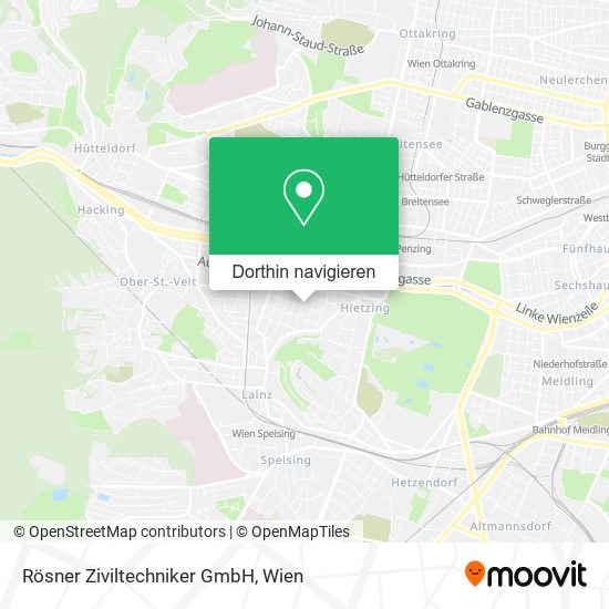 Rösner Ziviltechniker GmbH Karte