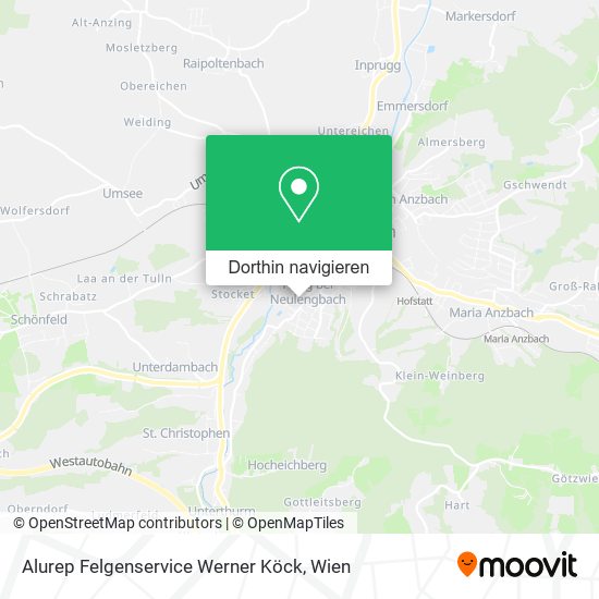 Alurep Felgenservice Werner Köck Karte