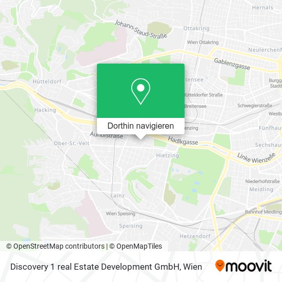 Discovery 1 real Estate Development GmbH Karte