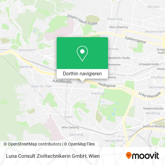 Luna Consult Ziviltechnikerin GmbH Karte