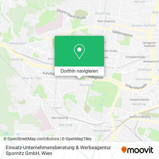 Einsatz-Unternehmensberatung & Werbeagentur Spornitz GmbH Karte