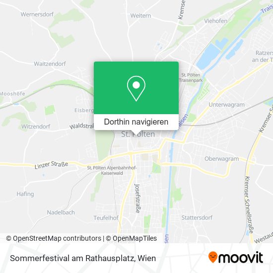 Sommerfestival am Rathausplatz Karte