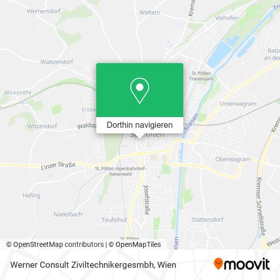 Werner Consult Ziviltechnikergesmbh Karte