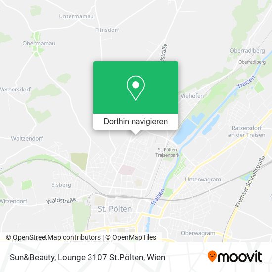 Sun&Beauty, Lounge 3107 St.Pölten Karte