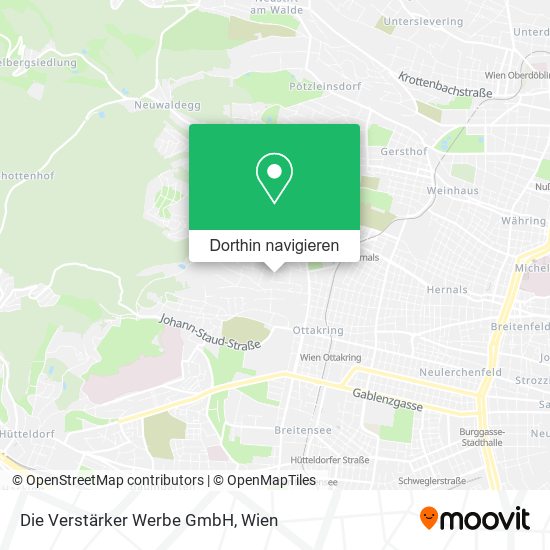 Die Verstärker Werbe GmbH Karte