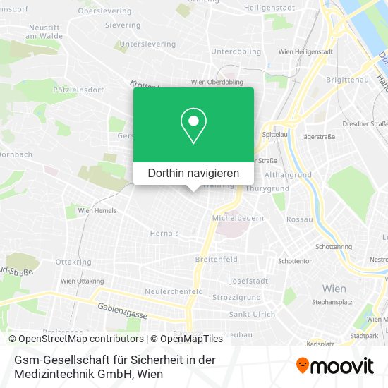 Gsm-Gesellschaft für Sicherheit in der Medizintechnik GmbH Karte
