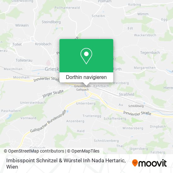 Imbisspoint Schnitzel & Würstel Inh Nada Hertaric Karte