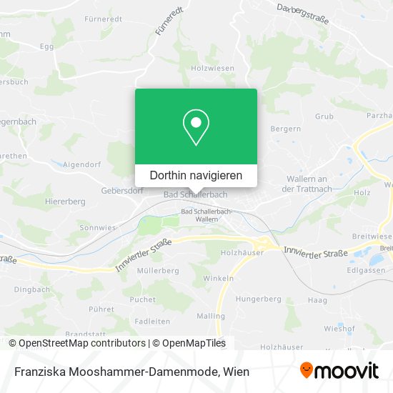 Franziska Mooshammer-Damenmode Karte