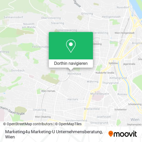 Marketing4u Marketing-U Unternehmensberatung Karte