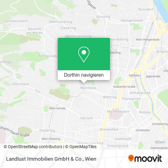 Landlust Immobilien GmbH & Co. Karte